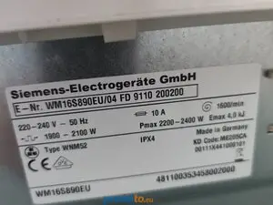 Predám plne funkčnú práčku Siemens